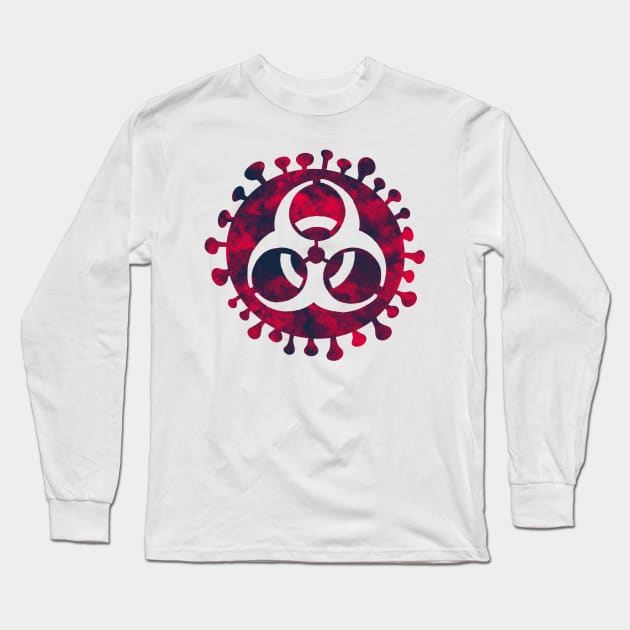 virus Long Sleeve T-Shirt by estanisaboal